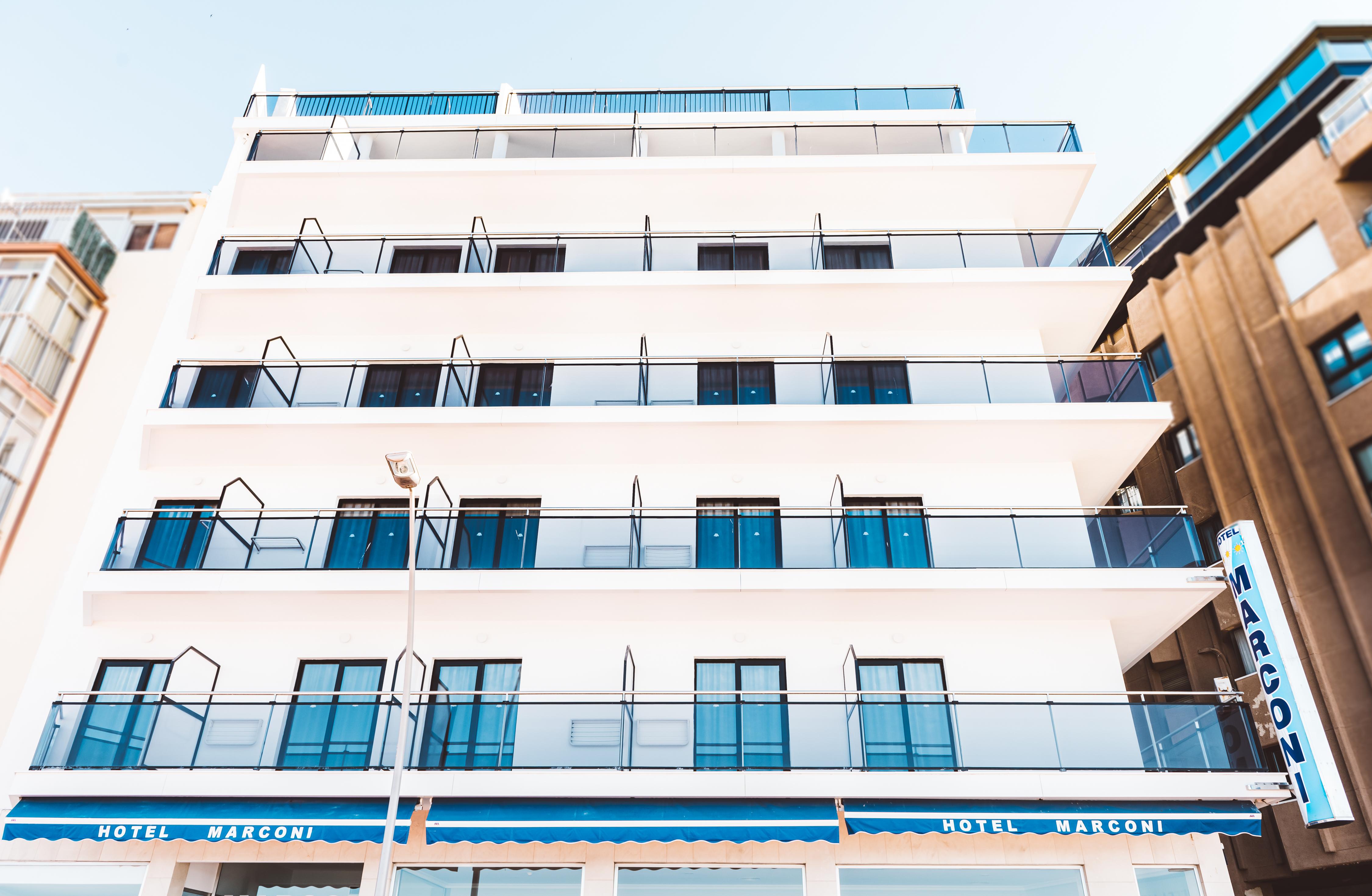 בנידורם Hotel Marconi מראה חיצוני תמונה