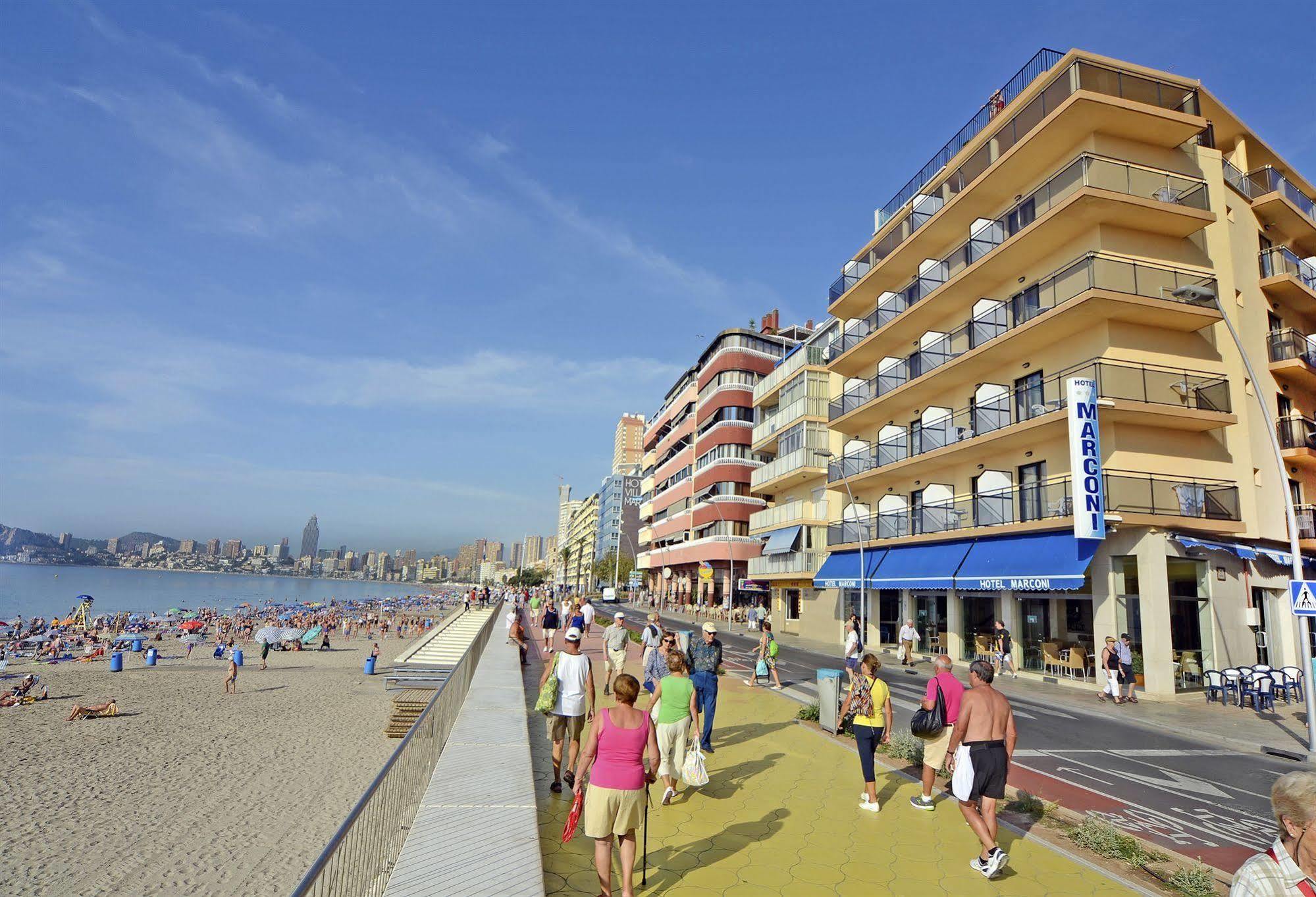 בנידורם Hotel Marconi מראה חיצוני תמונה